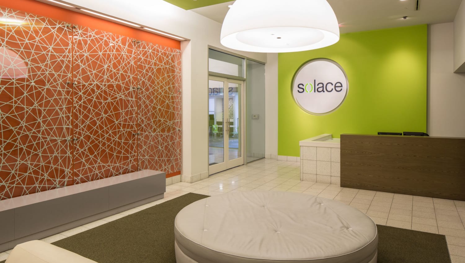 Lobby at Solace on Peachtree in Atlanta, Georgia