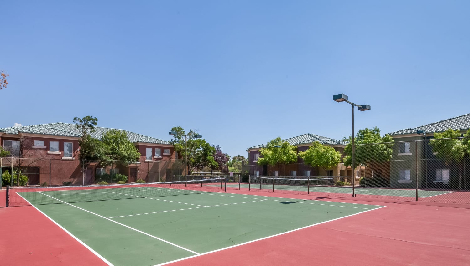 Tennis courts at Durango Canyon Apartments in Las Vegas, Nevada