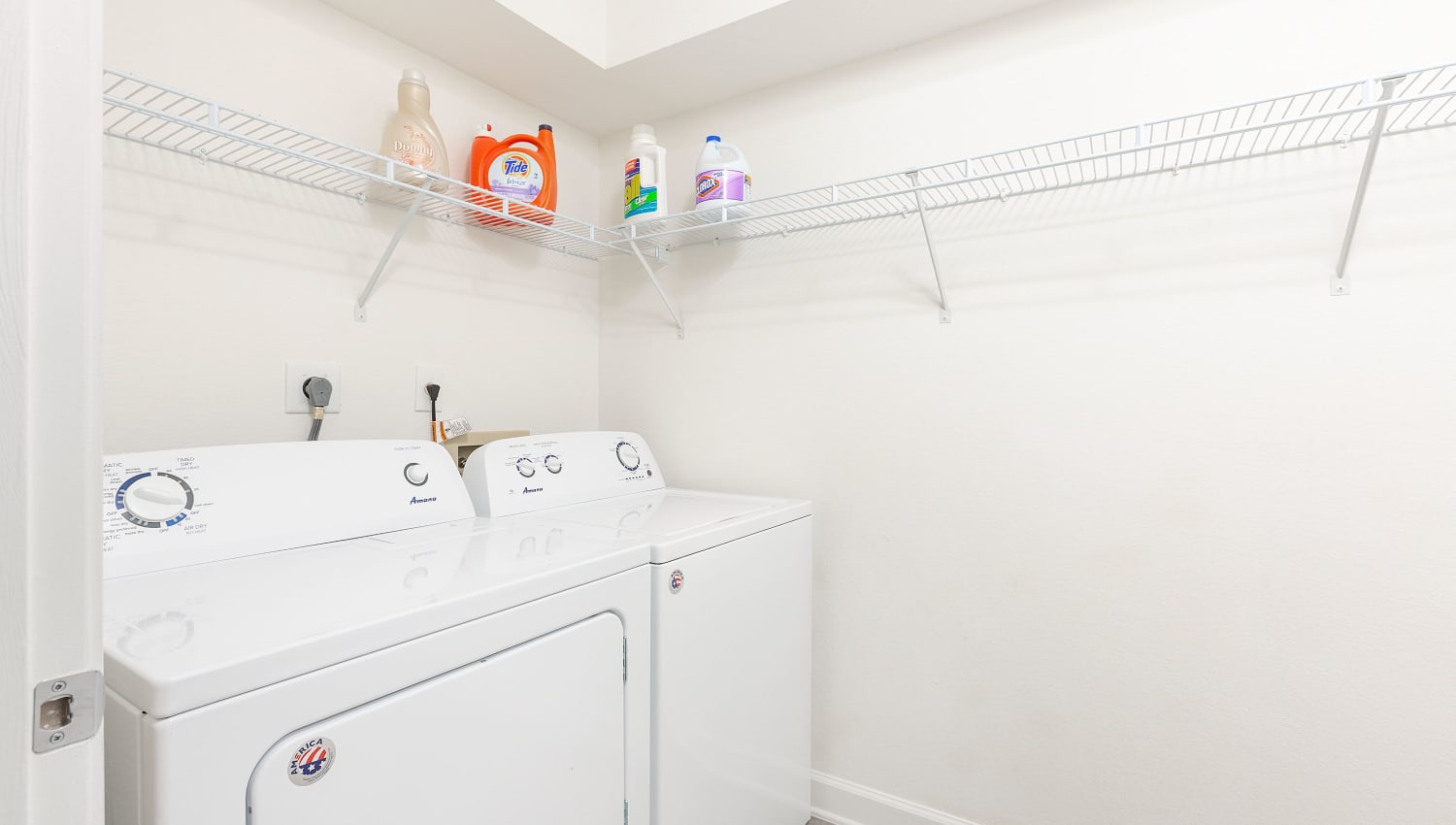 Laundry room at Mosaic Apartments in Coral Springs, Florida