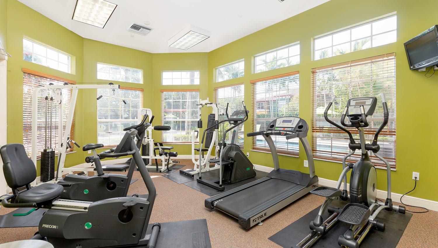 Gym at Delray Bay Apartments in Delray Beach, Florida