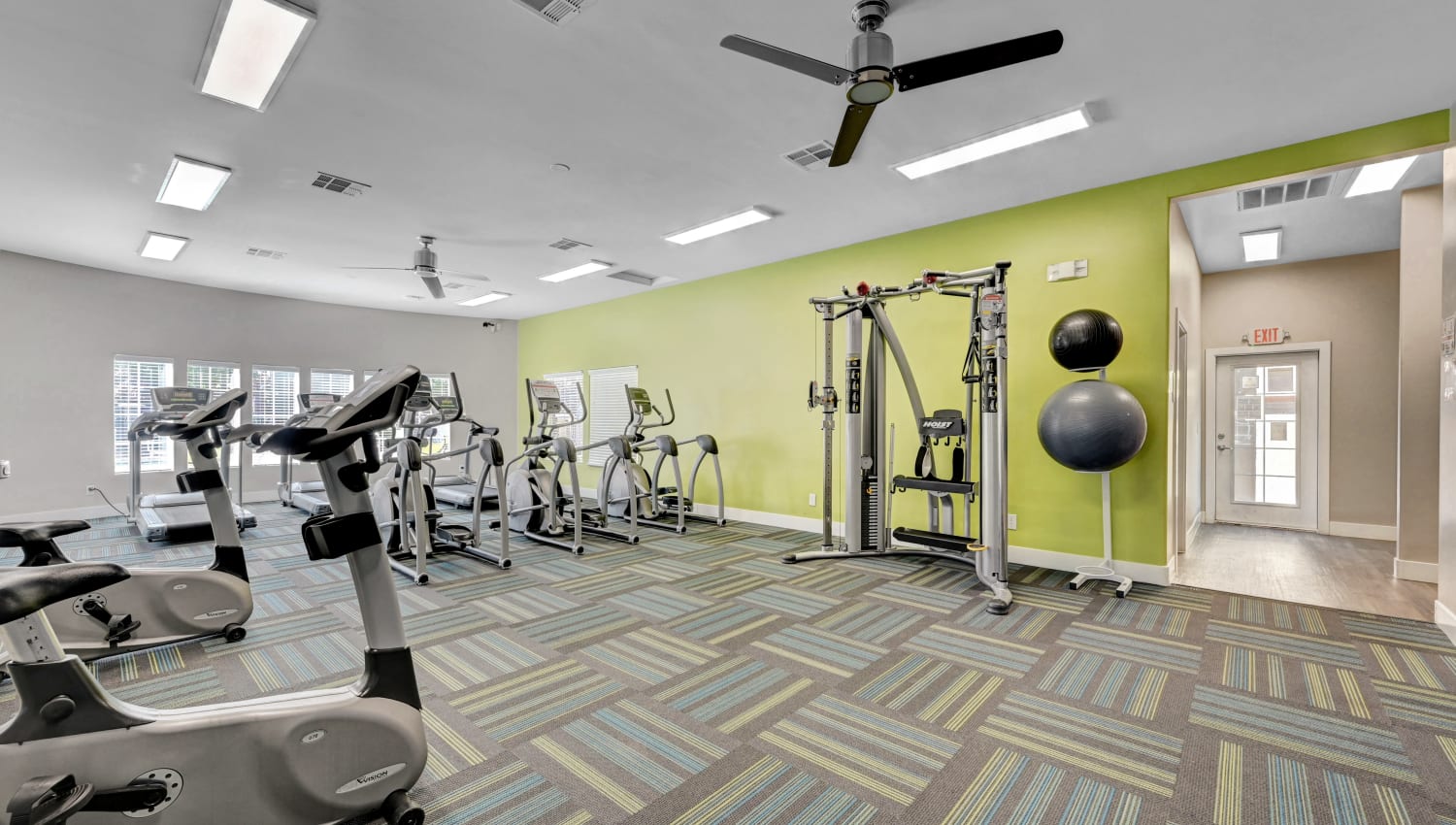 Fitness center at Horizon Ridge Apartments in Henderson, Nevada