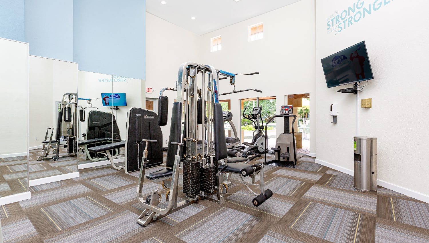Fitness Center at Mosaic Apartments in Coral Springs, Florida