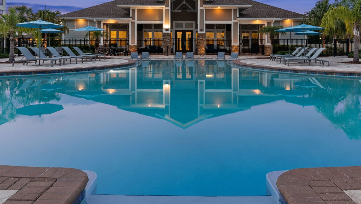  Resort style swimming pool at Lakeline at Bartram Park in Jacksonville, Florida