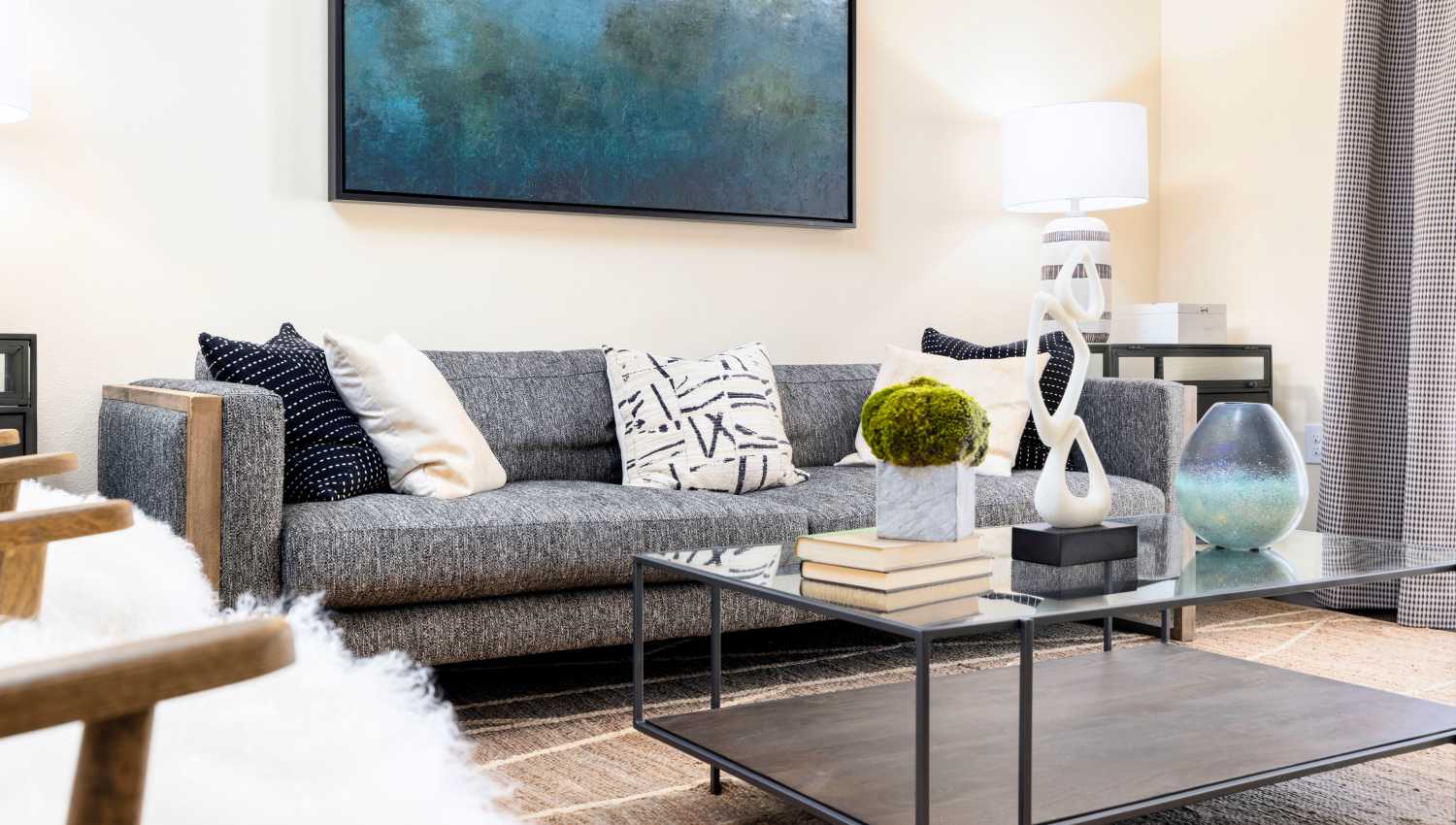 Model living room at Sonoma Palms in Las Cruces, New Mexico
