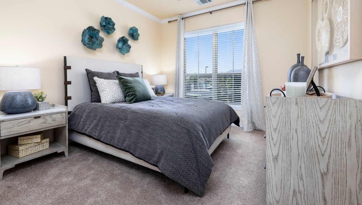 Luxury bedroom at Sonoma Palms in Las Cruces, New Mexico