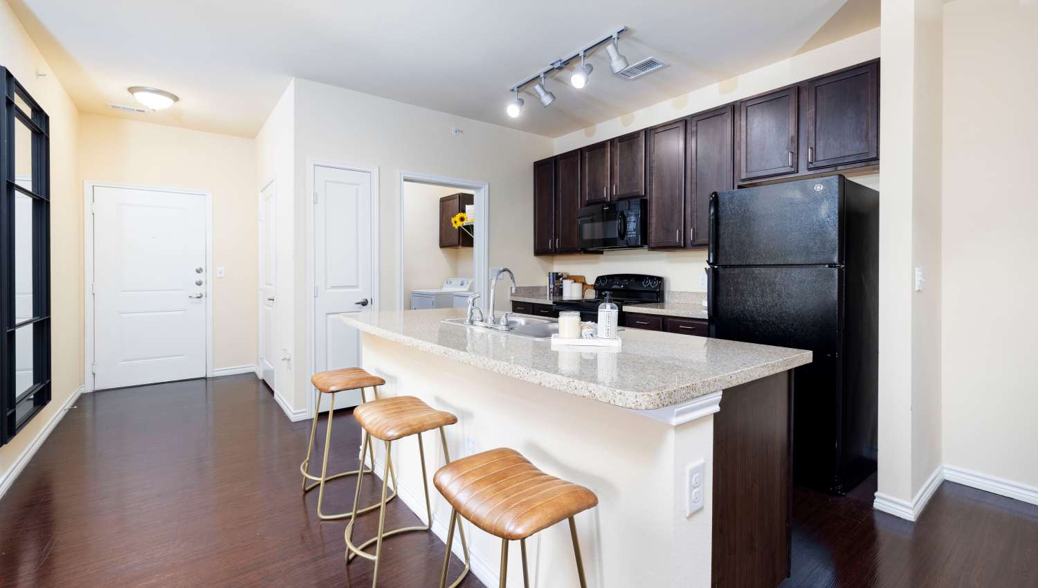 Dining area in a model home at Sonoma Palms in Las Cruces, New Mexico