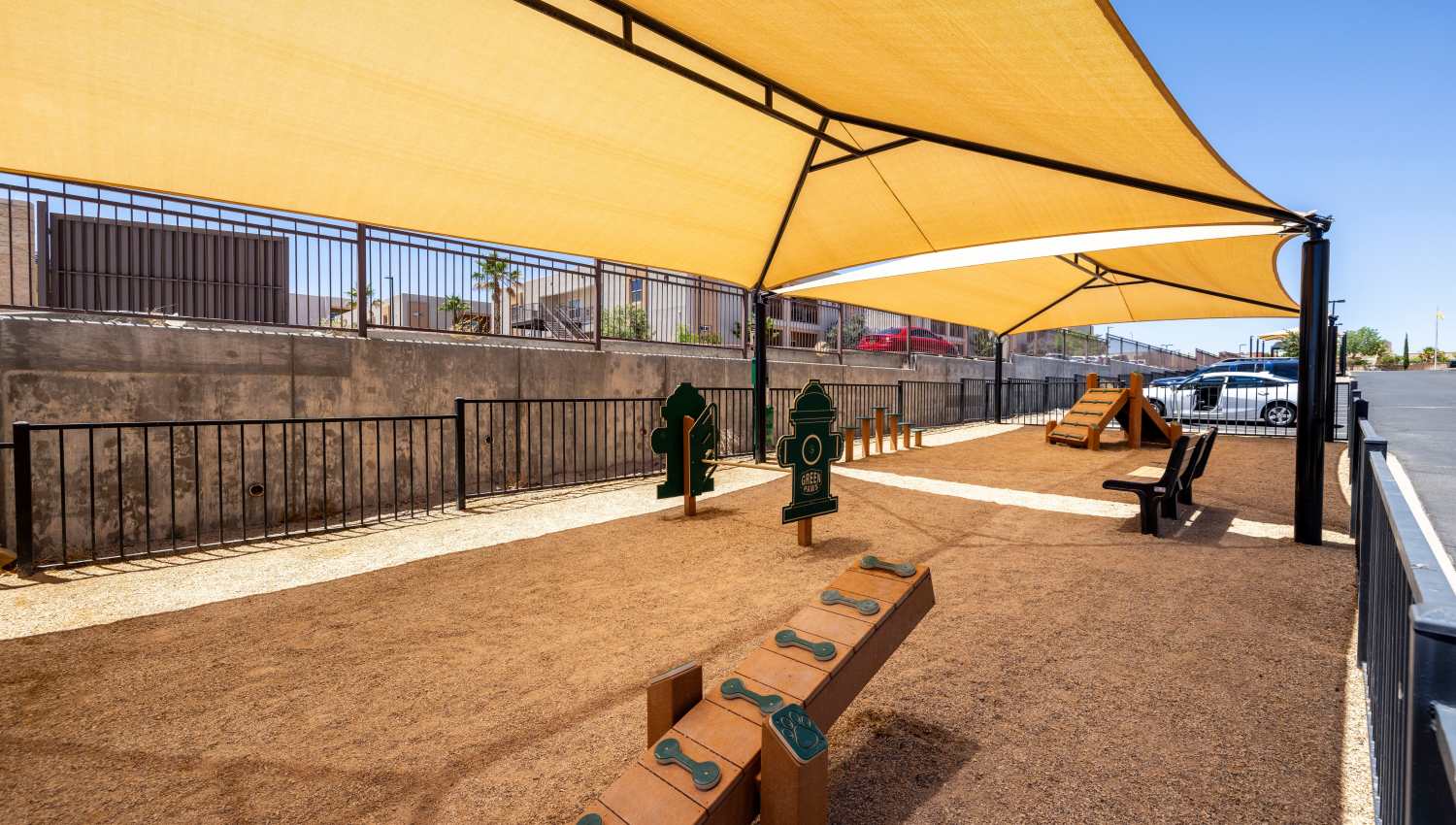 Pet play area at Sonoma Palms