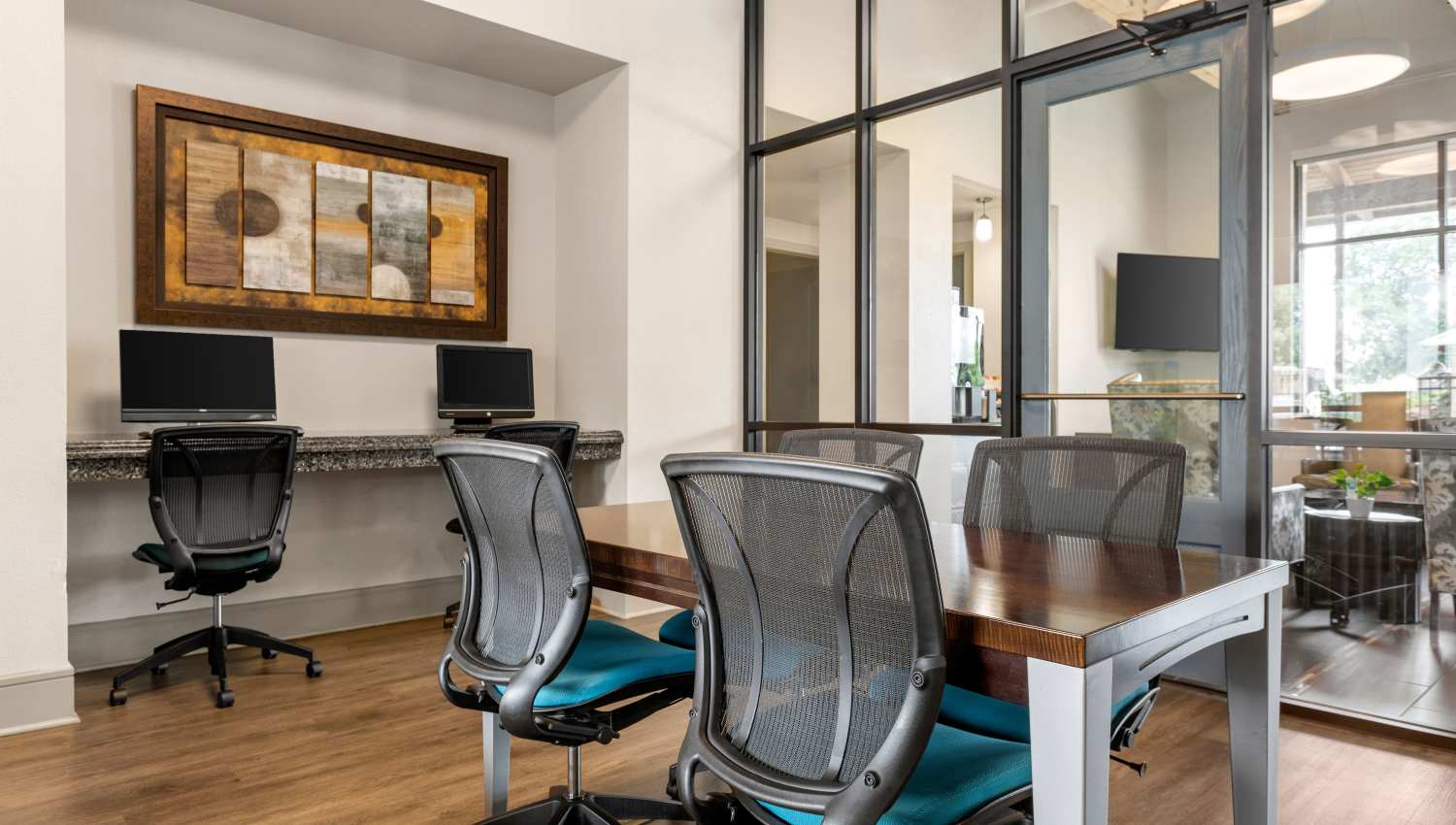 Meeting room  at Tacara at Westover Hills in San Antonio, Texas