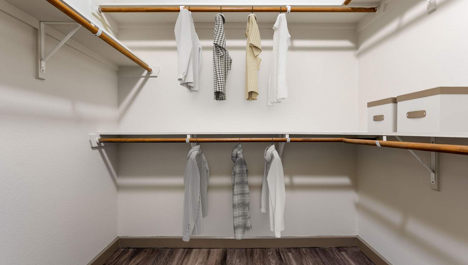 Walk in closet area Personal bathroom and toilet at Tacara at Westover Hills in San Antonio, Texas