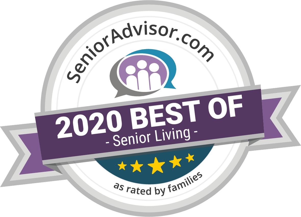 2018 best of senior living award for The Birches at Harleysville in Harleysville, Pennsylvania
