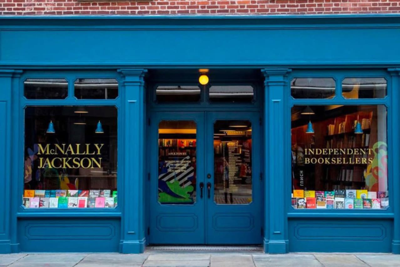 Bookstore near Twenty Exchange in New York, New York