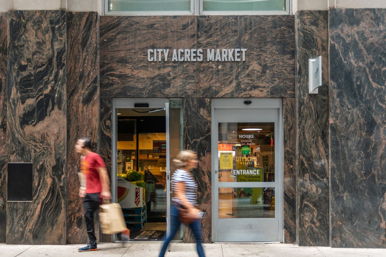 City Acres Market near Twenty Exchange in New York, New York