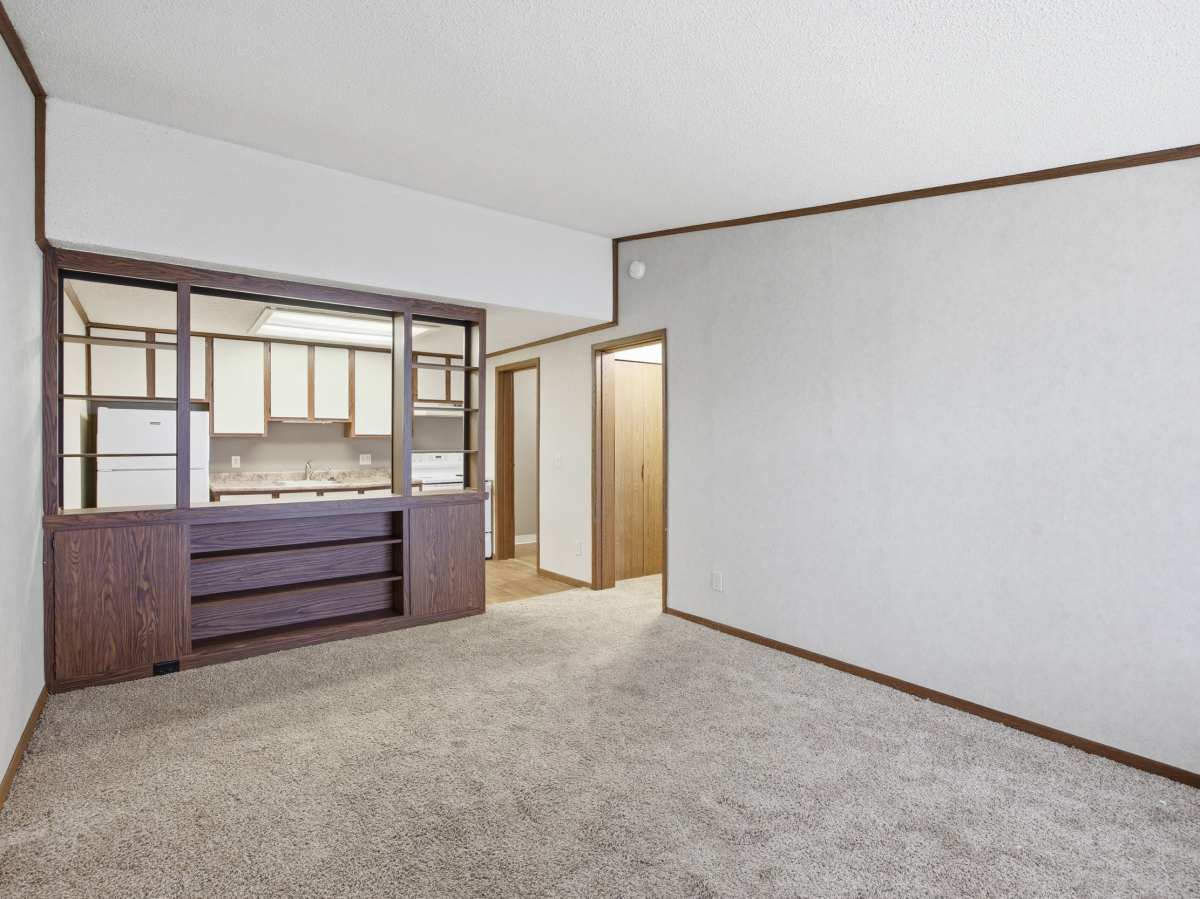Livingroom at Applegate Apartments in Muncie, IN