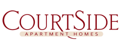 Logo for Courtside Apartments in Olympia, Washington