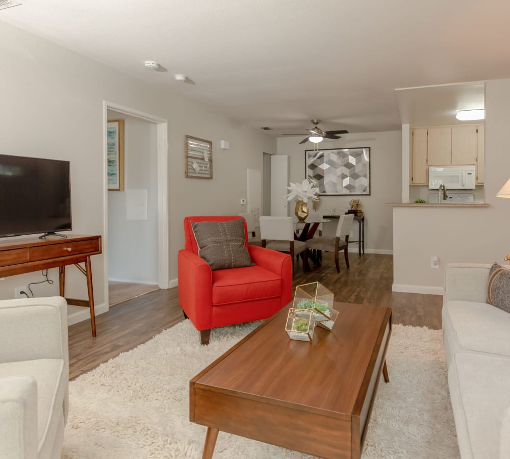 Open-concept floor plan at Shaliko in Rocklin, California