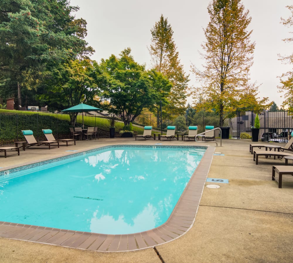Onsite dog park at Sofi Lake Oswego in Lake Oswego, Oregon