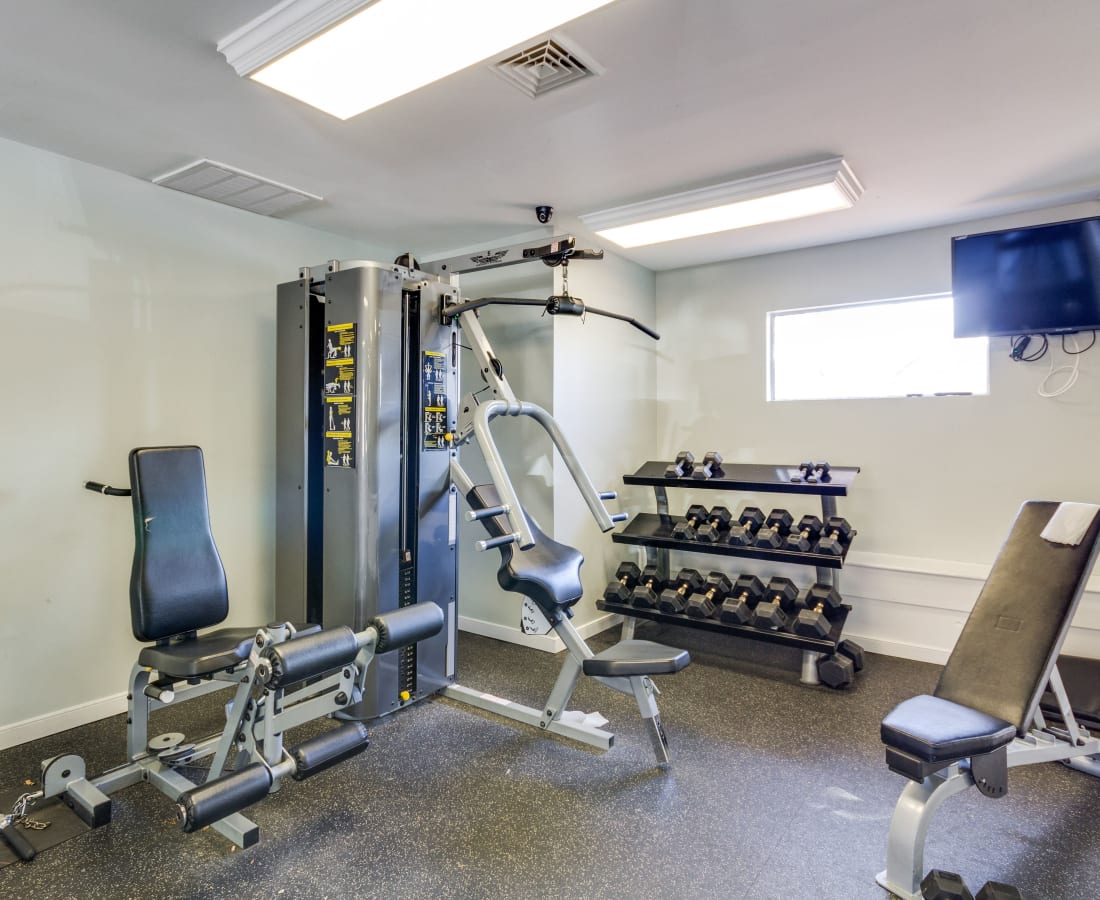 Fitness Center at Chesterfield Flats in North Chesterfield, Virginia