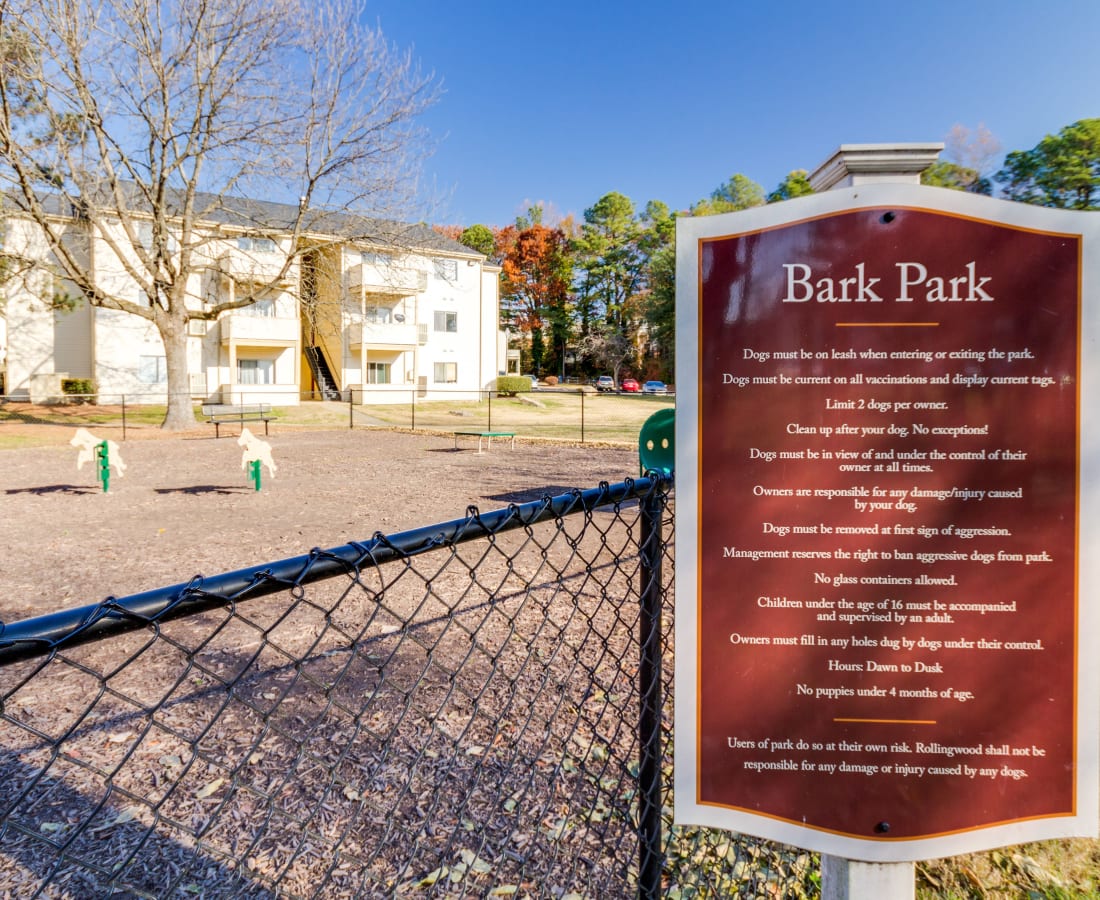 Dog park at Chesterfield Flats in North Chesterfield, Virginia