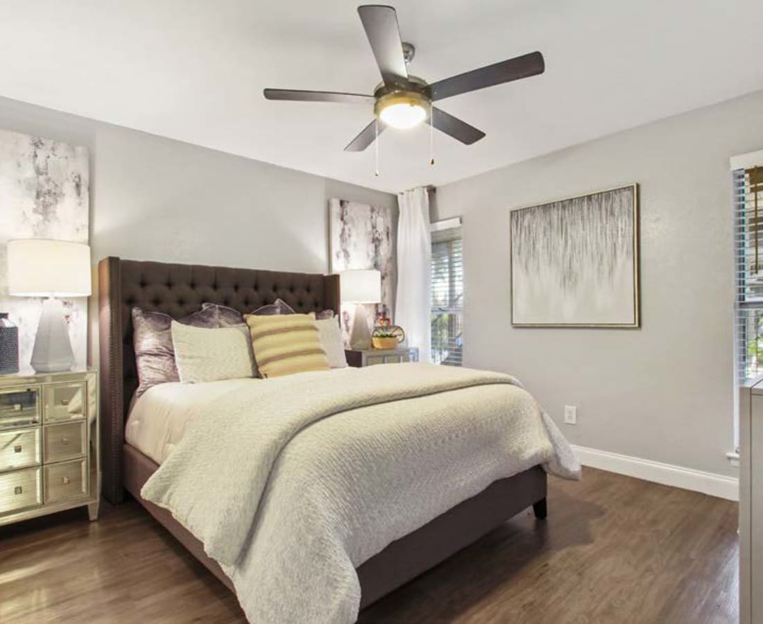 Master bedroom at 3800 on Portland in Irving, Texas