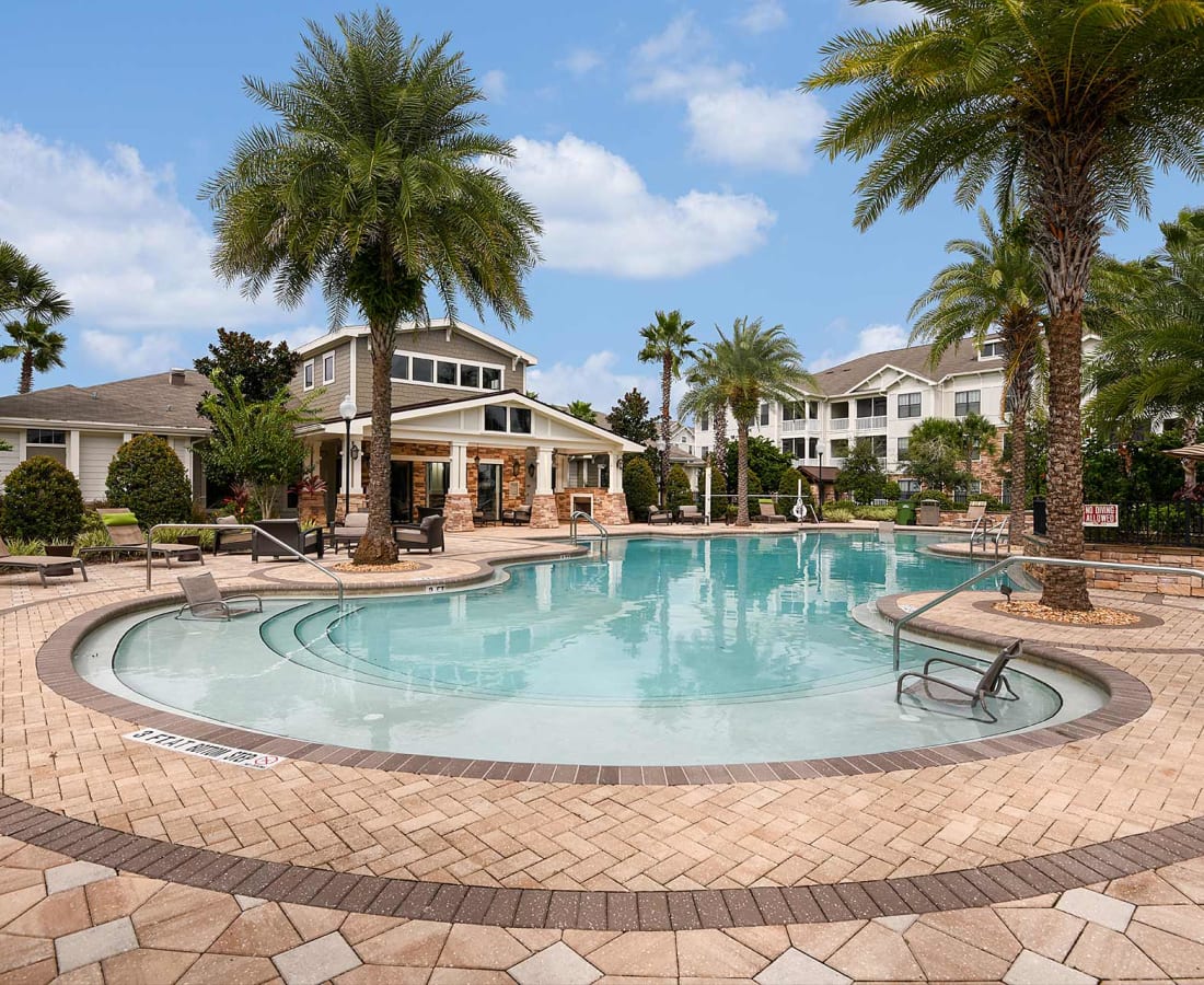 swimming pool at Terraces at Town Center in Jacksonville, Florida