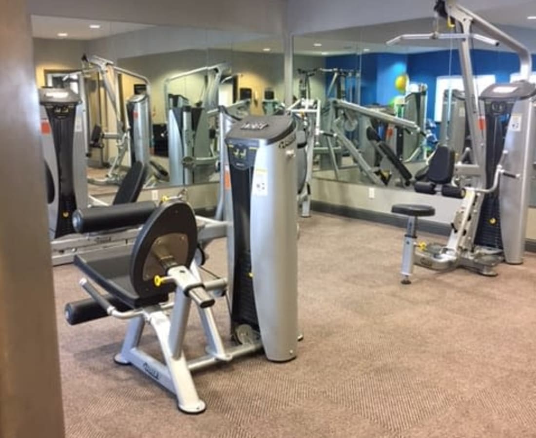 Fitness center at Waterford Place in Folsom, California