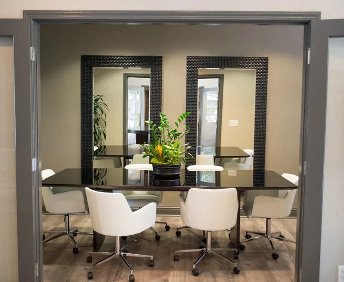 Conference room at Waterford Place in Folsom, California