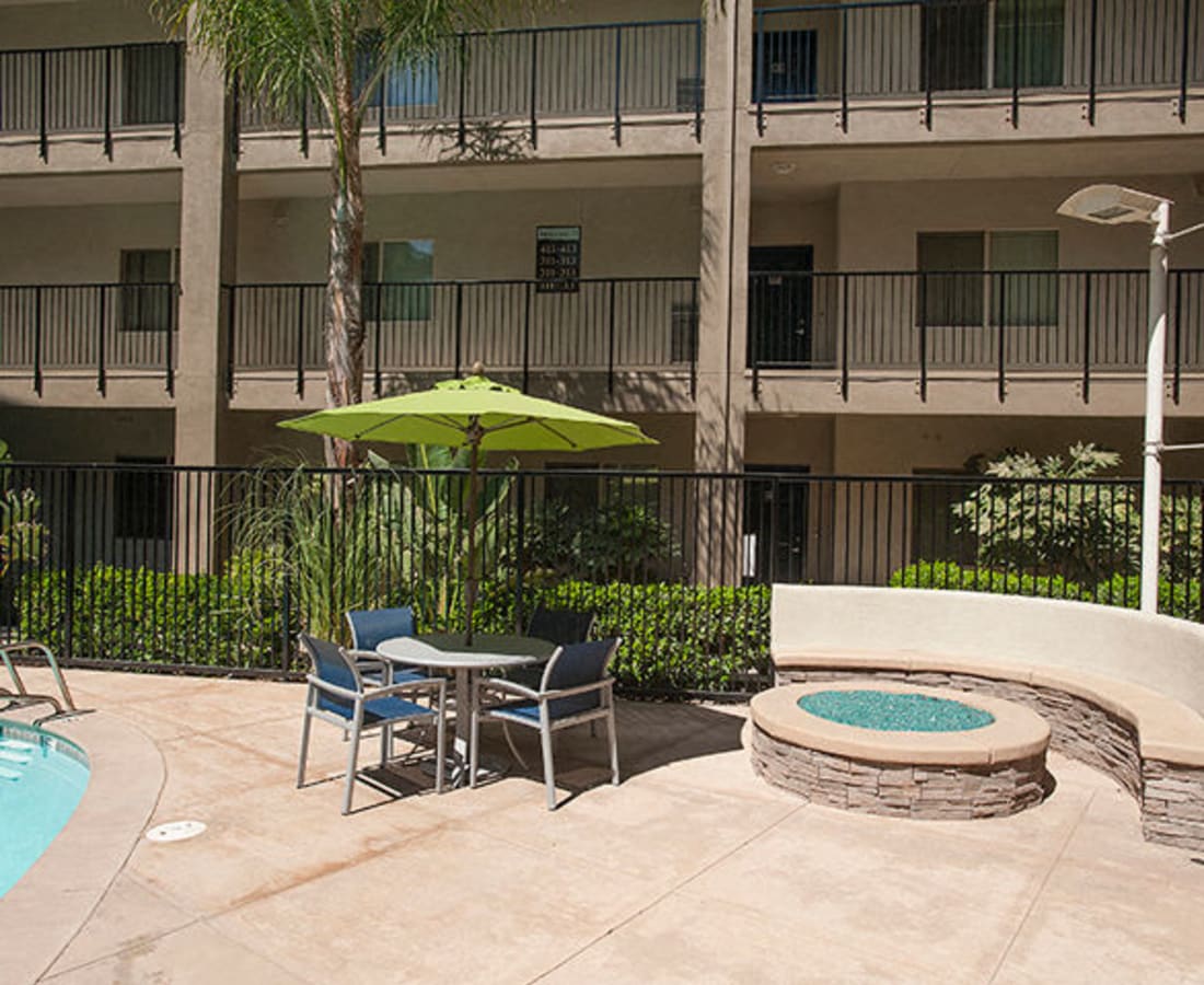  Pool & Spa at DaVinci Apartments in Davis, California