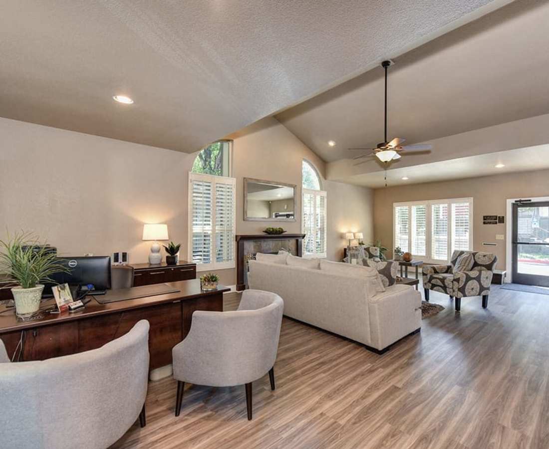 Ample lounge seating at Foxborough in Citrus Heights, California