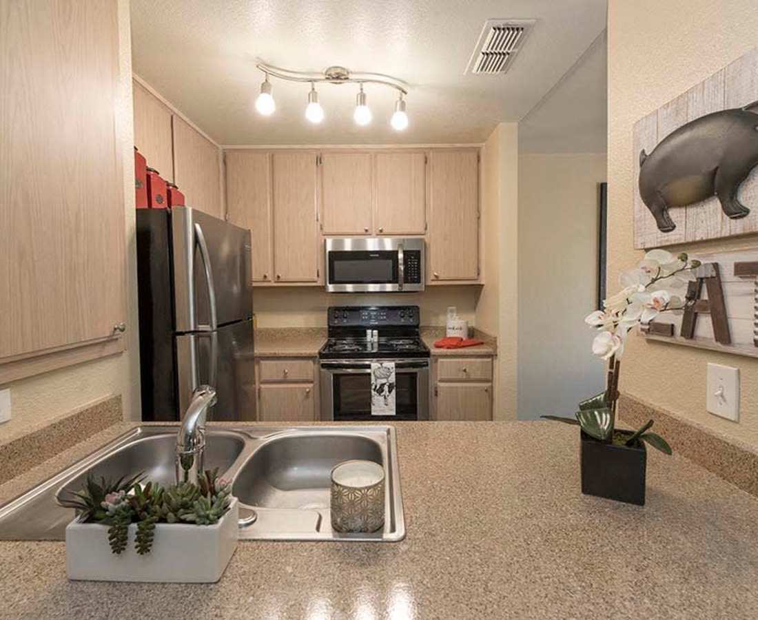 Kitchen at Foxborough in Citrus Heights, California