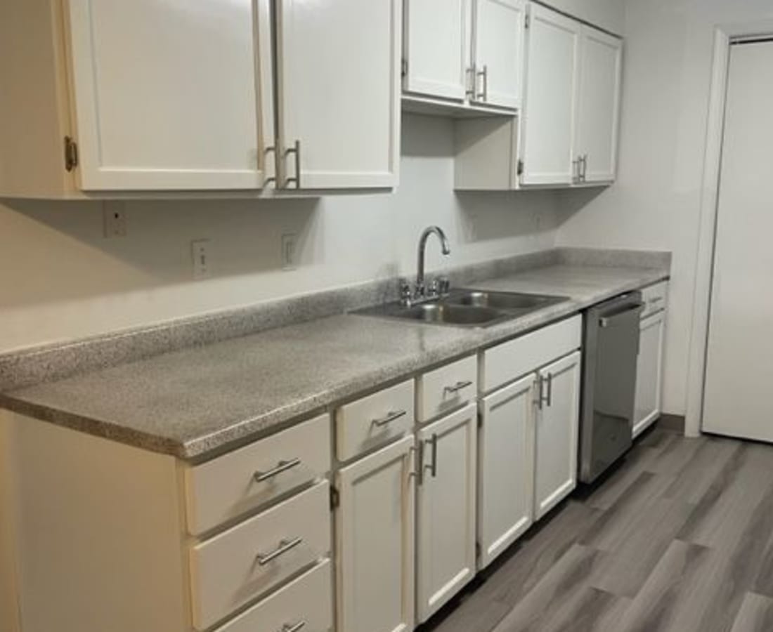 Model kitchen at High Range Village in Las Cruces, New Mexico