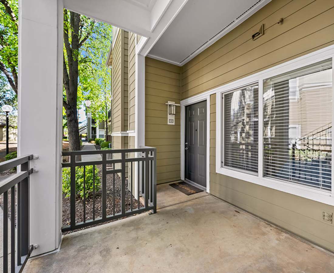 Spacious Balcony at Waterford Place in Folsom, California