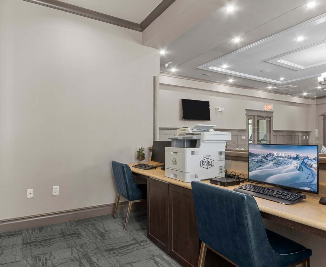 Receiving area at Preserve at Steele Creek in Charlotte, North Carolina