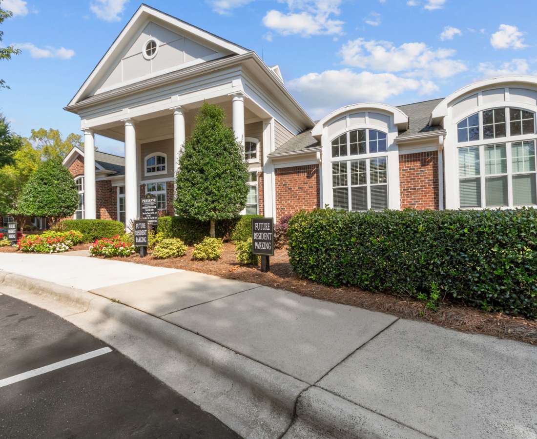 Resident parking at Preserve at Steele Creek in Charlotte, North Carolina