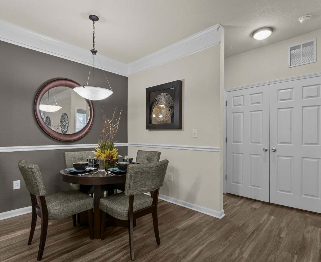 Dining area at Preserve at Steele Creek in Charlotte, North Carolina