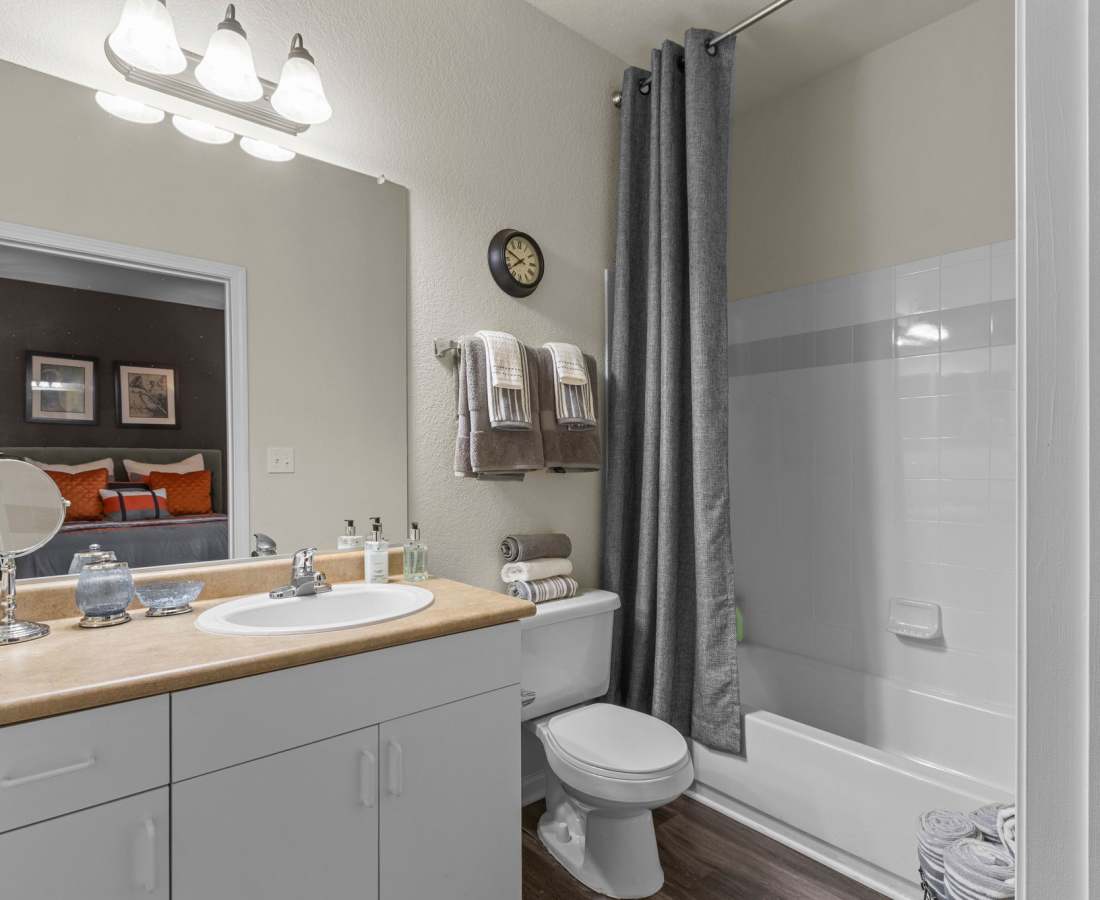 Bathroom at Preserve at Steele Creek in Charlotte, North Carolina