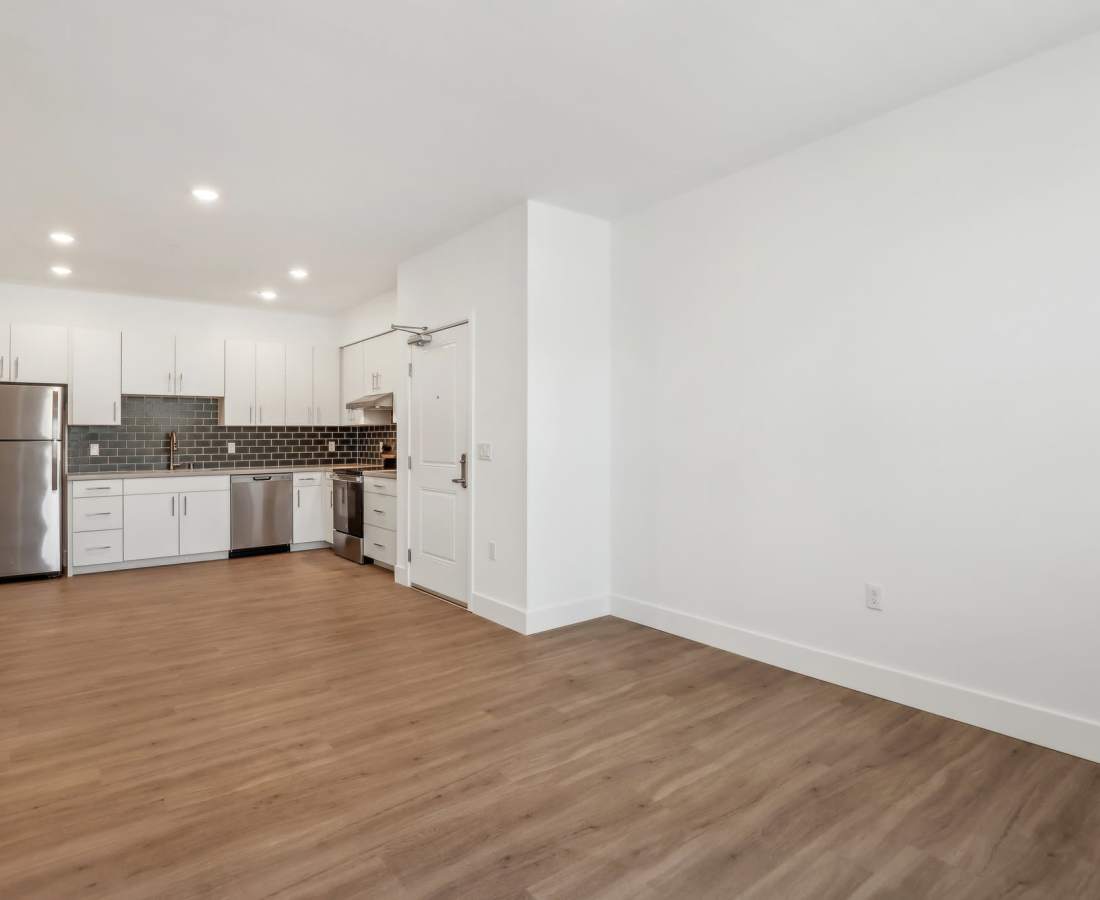 Wood-style flooring in a home at Prospera at Fiddyment in Roseville, California