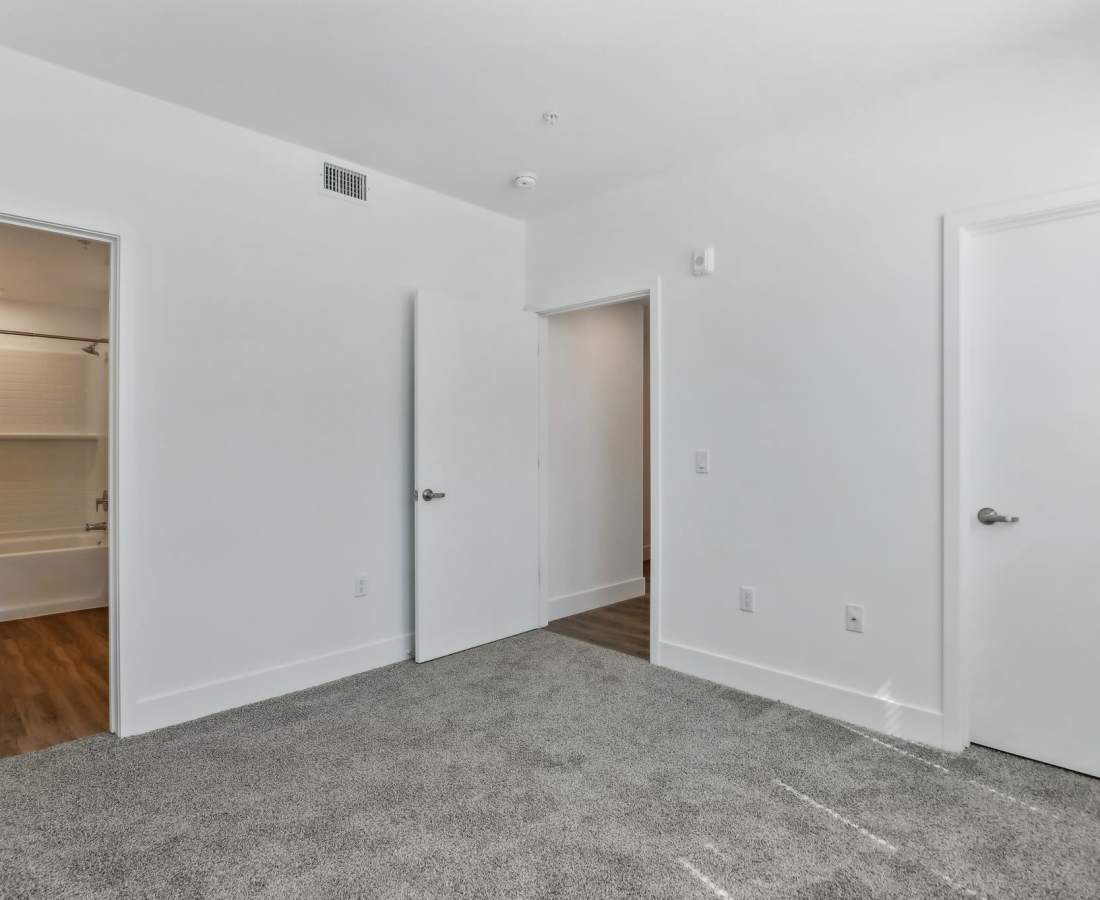 Another empty bedroom at Prospera at Fiddyment in Roseville, California