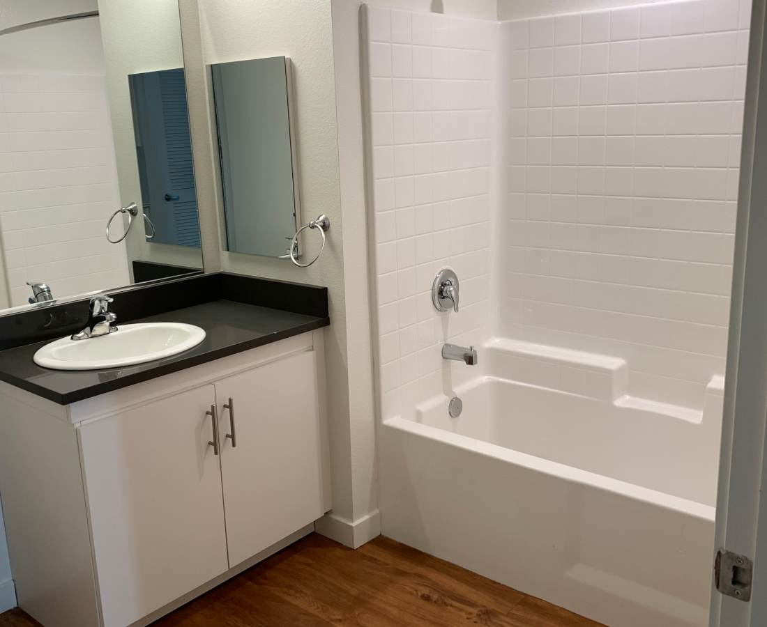 Bathroom at Valencia Pointe in San Diego, California