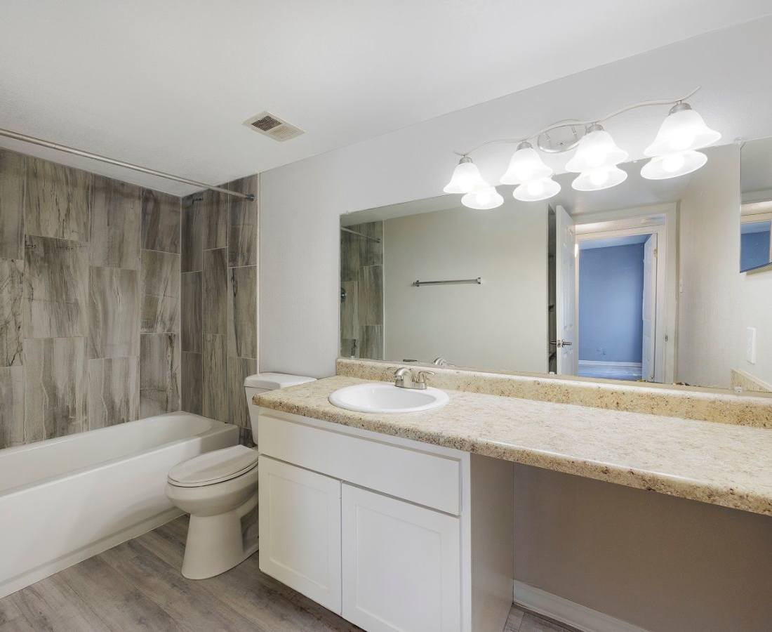 Bathroom at Desert Peaks in El Paso, Texas