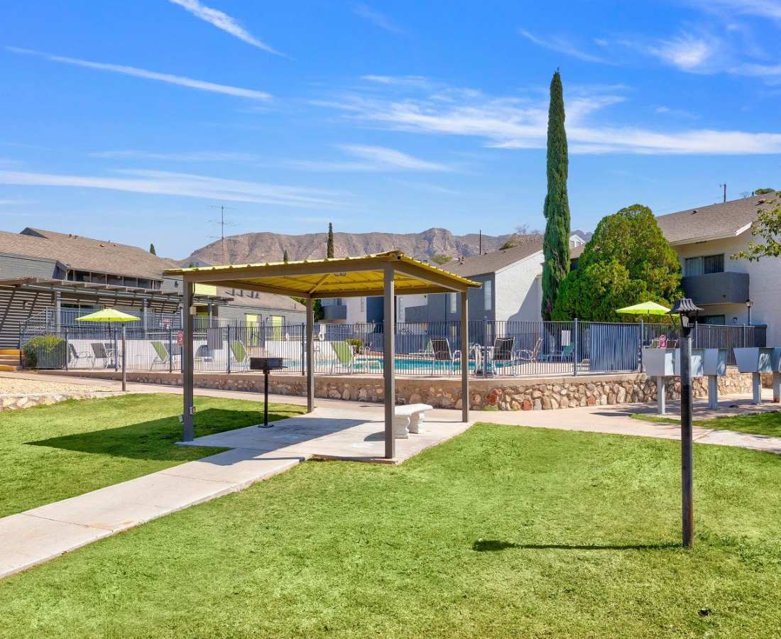 Leisure area at Desert Peaks in El Paso, Texas