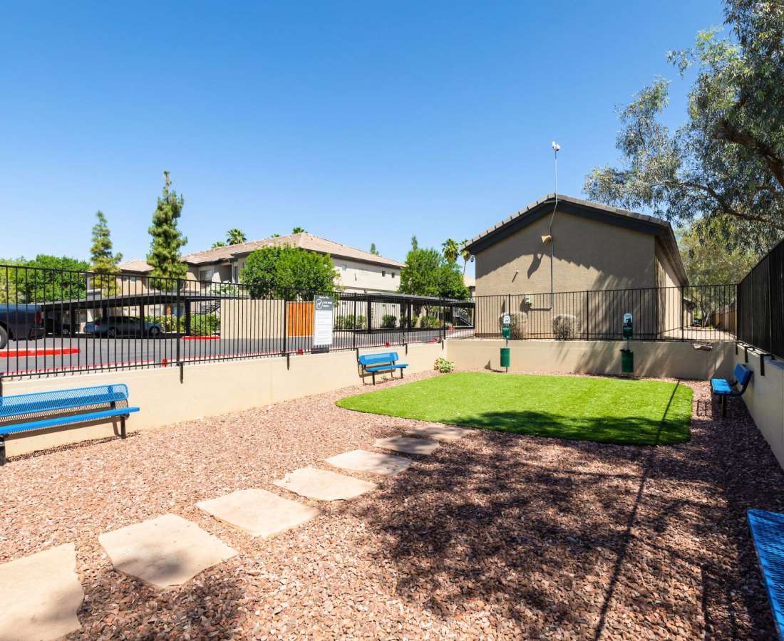 Play or sitting area at Sol District in Phoenix, Arizona