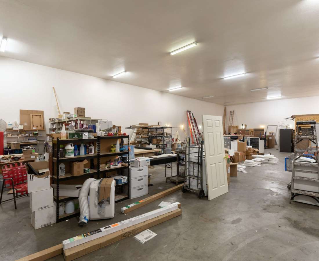 Storage room at Sol District in Phoenix, Arizona