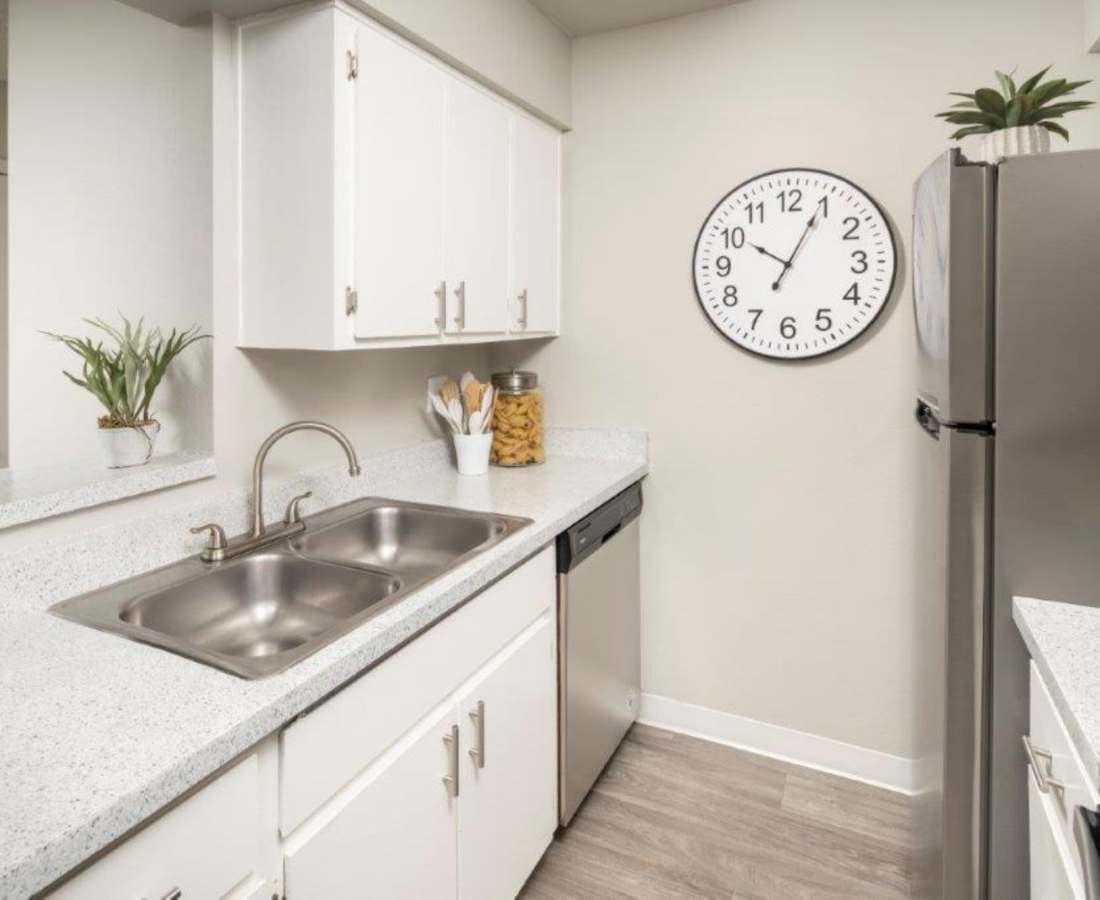 Moder kitchen at Sunpointe in Phoenix, Arizona, 