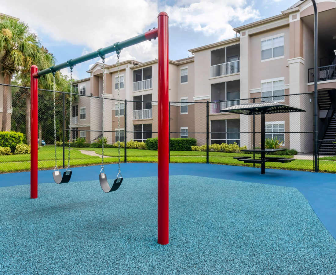 Playground with swing and other things at The Legends At ChampionsGate in ChampionsGate, Florida