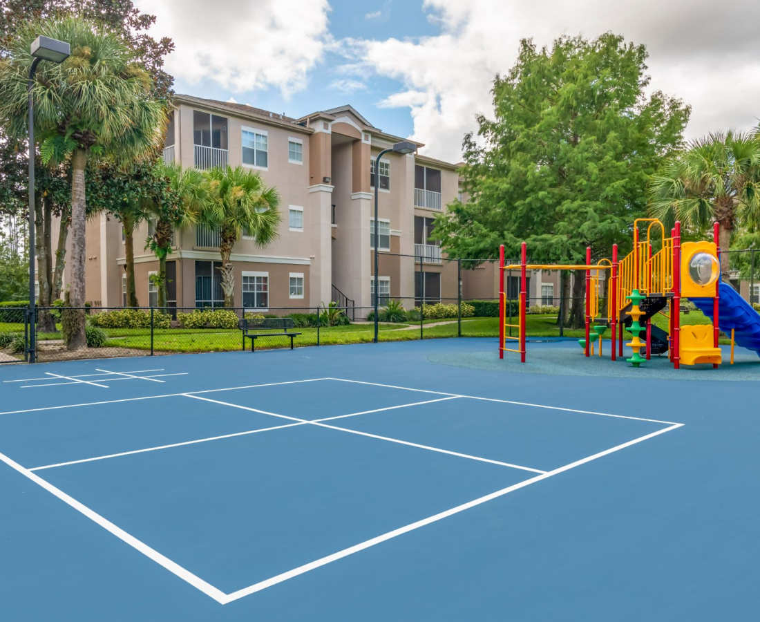 Tennis court  at The Legends At ChampionsGate in ChampionsGate, Florida