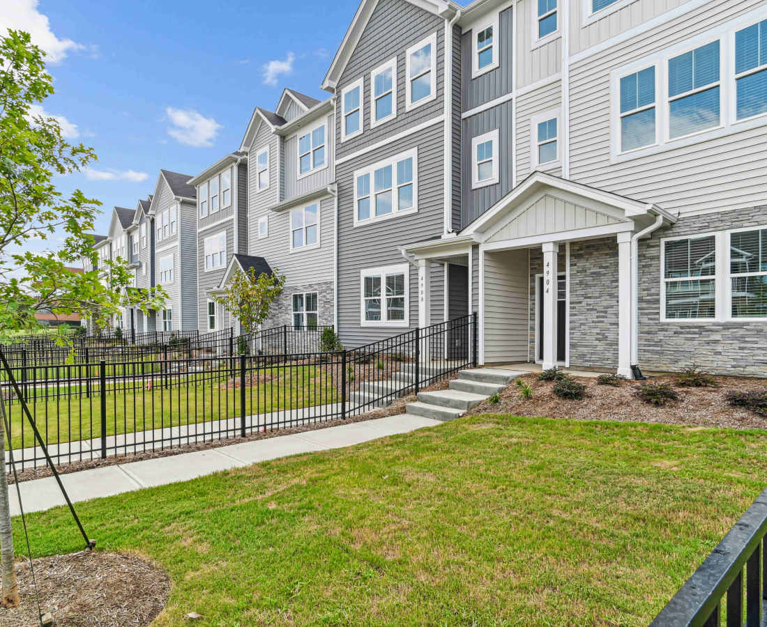 Entrance of the apartment at Westmont Village in Charlotte, North Carolina