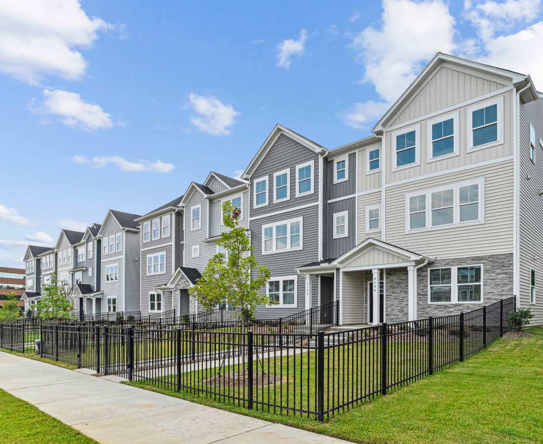 Exterior shot of the apartment at Westmont Village in Charlotte, North Carolina