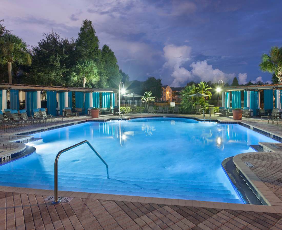 Resort-style swimming pool at The Legends At ChampionsGate in ChampionsGate,Florida