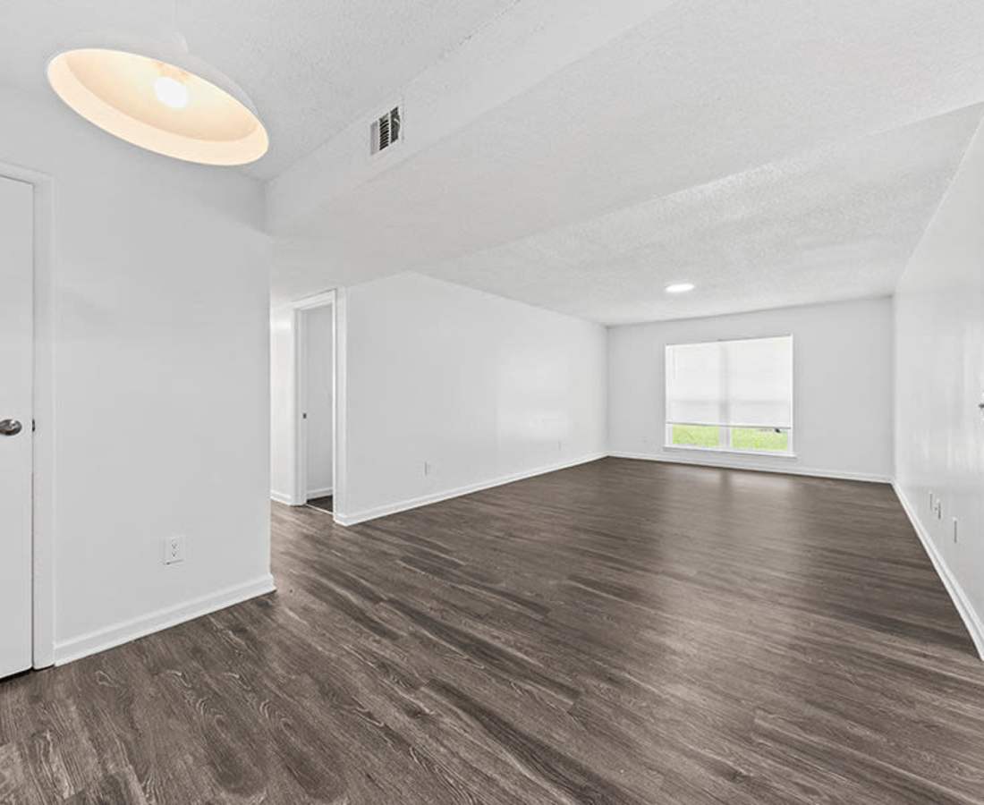 Spacious layouts with wood-style flooring at Shannon Park in Goose Creek, South Carolina
