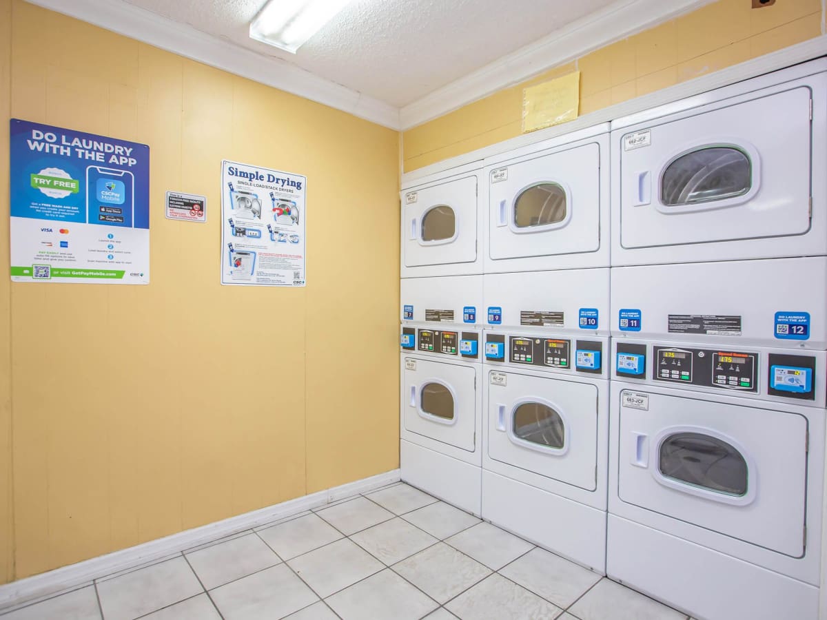 Laundry Facility at Serenity Apartments in Leesburg, Florida